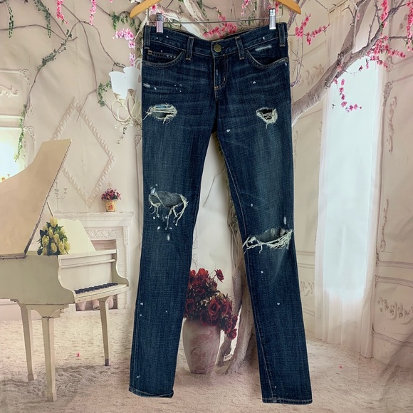 Current/Elliott Denim - FIRM🔥Current Elliott 1968 Skinny Loved Destr